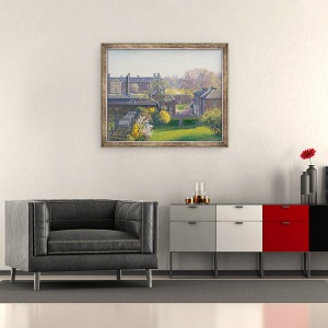 Tablou inramat - Julian Barrow - Spitalul Regal de pe strada Tite 33, 50 x 60 cm - Img 2