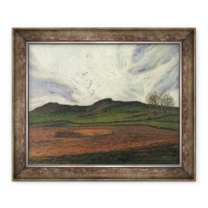 Tablou inramat - Karl Fredrick Nordstrom - Nori de furtuna, 70 x 85 cm