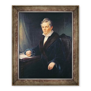 Tablou inramat - Karl Schmidt - Portret De Karl Friedrich Schinkel, 50 x 60 cm