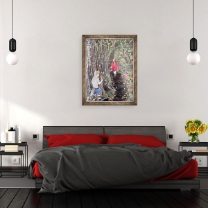 Tablou inramat - Kirstie Adamson - Sa ne prefacem - Red Ridinghood, 70 x 90 cm - Img 3