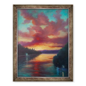 Tablou inramat - Lee Campbell - Richmond Sunrise, 2017, 70 x 90 cm