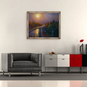 Tablou inramat - Lee Campbell - tiparul Pie Dusk 2013, 50 x 60 cm - Img 2