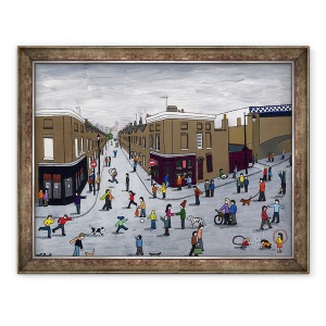 Tablou inramat - Lee Sellers - Strada Roupell, 2015, 70 x 90 cm