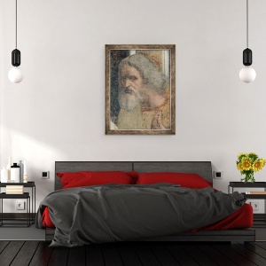 Tablou inramat - Leonardo da Vinci - Cina de Taina, 60 x 80 cm - Img 3