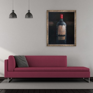 Tablou inramat - Lincoln Seligman - Chateau Latour, 50 x 60 cm - Img 2