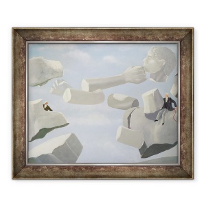 Tablou inramat - Lincoln Seligman - Litigii Furie, 50 x 60 cm