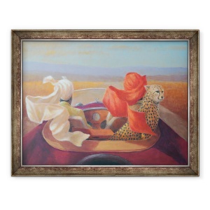 Tablou inramat - Lincoln Seligman - Pe drum, 70 x 90 cm