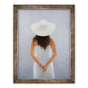 Tablou inramat - Lincoln Seligman - Portret de vacanta, 60 x 80 cm