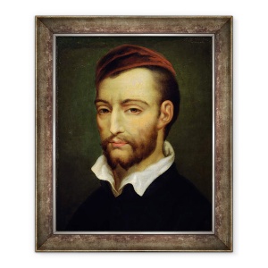 Tablou inramat - Louis Alexis Jamar - Portretul lui Theodore Gericault 1791-1824, 70 x 85 cm