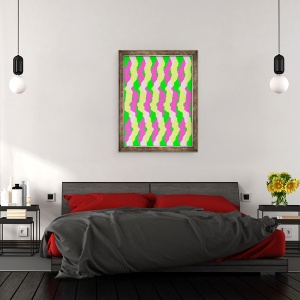 Tablou inramat - Louisa Hereford - Dungi funky, 70 x 90 cm - Img 3