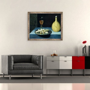 Tablou inramat - Lubin Baugin - Desertul de Napolitane, 70 x 85 cm - Img 2