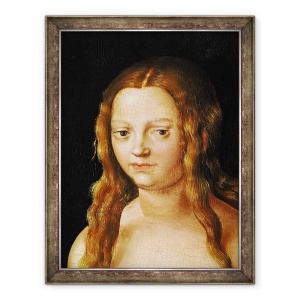 Tablou inramat - Lucas Cranach the Elder - Adam si Eva II, 60 x 80 cm
