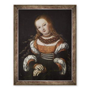 Tablou inramat - Lucas Cranach the Elder - Mary Magdalene, 70 x 90 cm