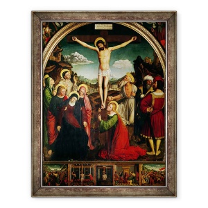 Tablou inramat - Ludovico Brea - Crucifixion, 70 x 90 cm