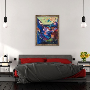 Tablou inramat - Marco Cazzulini - Little Haven, 60 x 80 cm - Img 3