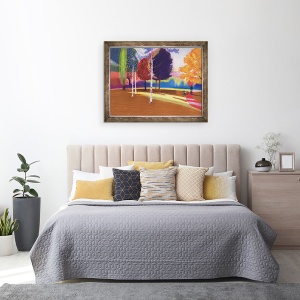 Tablou inramat - Marco Cazzulini - Parcul Victoria, 70 x 90 cm - Img 3