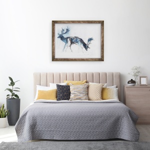 Tablou inramat - Mark Adlington - Bucks Fallow, Richmond, 70 x 90 cm - Img 3
