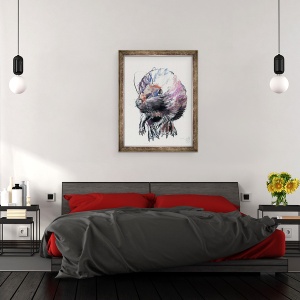 Tablou inramat - Mark Adlington - Castor, 60 x 80 cm - Img 3