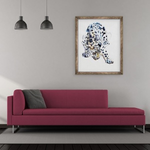 Tablou inramat - Mark Adlington - Leopard arab, 70 x 85 cm - Img 2