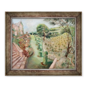 Tablou inramat - Mary Kuper - Gradina Cley, 70 x 85 cm