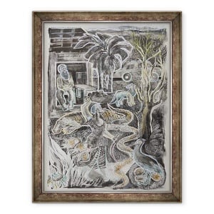 Tablou inramat - Mary Kuper - Limbile din intreaga lume reduc realitatea la diferite articulatii, 70 x 90 cm