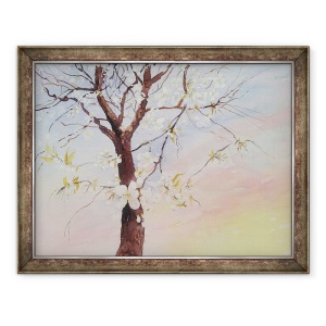 Tablou inramat - Mary Smith - floare de cires alb, 60 x 80 cm