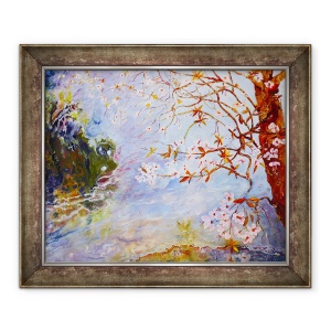 Tablou inramat - Mary Smith - floare in Parcul Darley, 70 x 85 cm