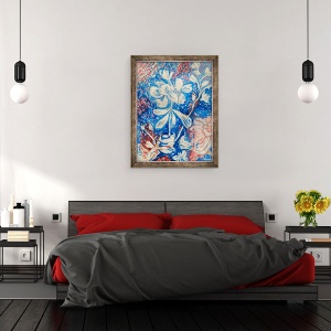 Tablou inramat - Mary Smith - infloreste in ploaie si soare, 70 x 90 cm - Img 3