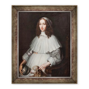 Tablou inramat - Mattaus Merian the Younger - Anna Margareta von Haugwitz c.1650, 50 x 60 cm