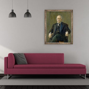 Tablou inramat - Max Liebermann - Printul Bernhard von Bulow 1849-1929 1917, 50 x 60 cm - Img 2