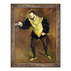 Tablou inramat - Max Slevogt - Negru DAndrade, 60 x 80 cm