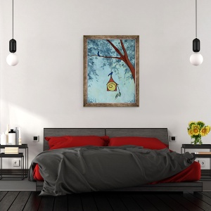Tablou inramat - Megan Moore - Birdhouse in sufletul tau, 70 x 90 cm - Img 3