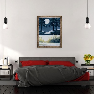Tablou inramat - Megan Moore - Winter Solstice, 60 x 80 cm - Img 3