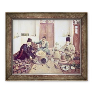 Tablou inramat - Mehdi - Alchimisti, 50 x 60 cm
