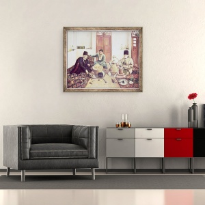 Tablou inramat - Mehdi - Alchimisti, 50 x 60 cm - Img 2