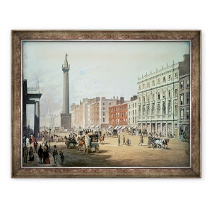 Tablou inramat - Michael Angelo Hayes - Sackville Street, 70 x 90 cm