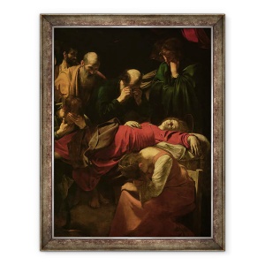 Tablou inramat - Michelangelo Merisi da Caravaggio - Moartea Fecioarei, 70 x 90 cm