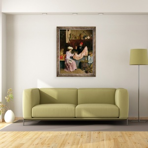 Tablou inramat - Moritz Stifter - in Souk, 70 x 90 cm - Img 2