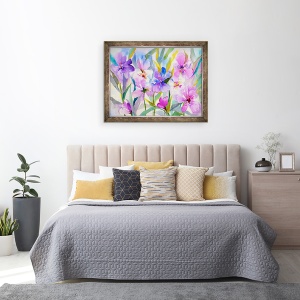 Tablou inramat - Neela Pushparaj - Domenii Iris, 60 x 80 cm - Img 3