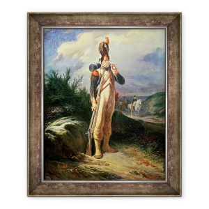 Tablou inramat - Nicolas Toussaint Charlet - Garda Grenadierilor, 70 x 85 cm