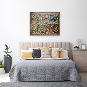 Tablou inramat - Noel Paine - Studiu pentru trunchi 2, 60 x 80 cm - Img 3