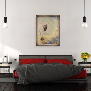 Tablou inramat - Odilon Redon - Oannes, 60 x 80 cm - Img 3