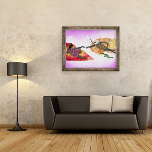 Tablou inramat - Osinachi - Crearea lui Steve, 60 x 80 cm - Img 2