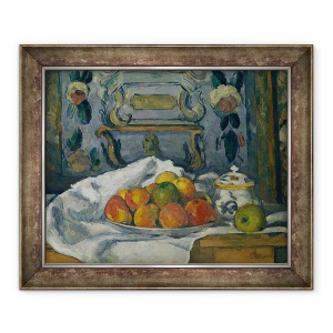Tablou inramat - Paul Cezanne - Mancaruri de mere, 70 x 85 cm