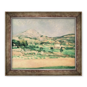 Tablou inramat - Paul Cezanne - Montagne Sainte-Victoire, 70 x 85 cm