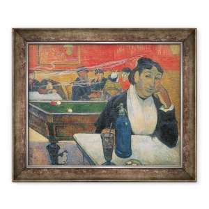 Tablou inramat - Paul Gauguin - Cafenea la Arles, 50 x 60 cm