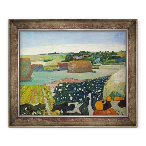 Tablou inramat - Paul Gauguin - Capite de fan in Bretania, 50 x 60 cm
