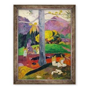 Tablou inramat - Paul Gauguin - in Olden Times, Mata Mua, 70 x 90 cm