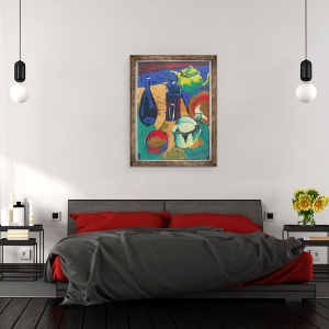 Tablou inramat - Paul Powis - Ulcior albastru, 60 x 80 cm - Img 3