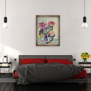 Tablou inramat - Paul Signac - Anemone, 60 x 80 cm - Img 3